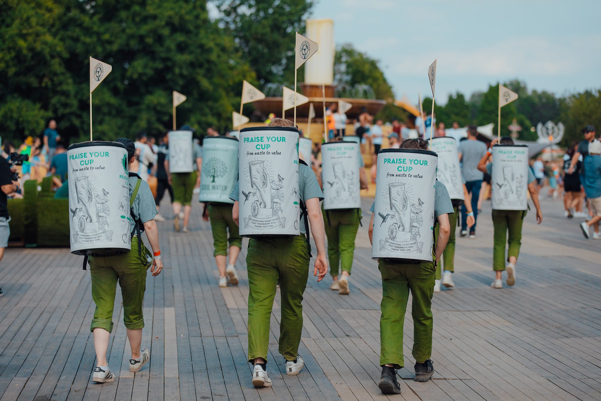 The Love Tomorrow Recycle Backpack Initiative